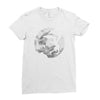 moon dovahkiin Ladies Fitted T-Shirt