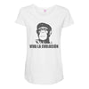 viva la evolucion Maternity Scoop Neck T-shirt