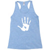 handprint sticker vinyl decal Racerback Tank