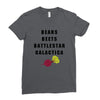 bears beets battlestar galactica Ladies Fitted T-Shirt