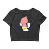 cha ching Crop Top