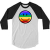 smiling 3/4 Sleeve Shirt