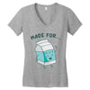 made for each other Women's V-Neck T-Shirt