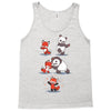 red fusion Tank Top