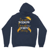 i'm not a widow i'm a wife to a husband with wings Unisex Hoodie