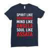 spirit, mind, soul pt Ladies Fitted T-Shirt