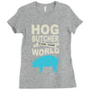 hog butcher to the world chicago Ladies Fitted T-Shirt