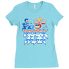 rock man Ladies Fitted T-Shirt