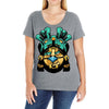 warrior aztec Ladies Curvy T-Shirt