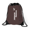 powder monkeez Drawstring Bags