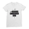 I got 99 problems But Surviving Ain't 1 Ladies Fitted T-Shirt