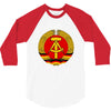 ddr logo blau 3/4 Sleeve Shirt