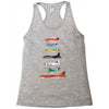 angry planes Racerback Tank