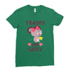 trashy and sassy Ladies Fitted T-Shirt