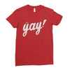 Yay! Ladies Fitted T-Shirt