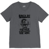 Back Off I Have A Crazy Grandfather And I am not Afraid To Use Him V-Neck Tee
