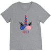 4th of July V-Neck Tee
