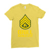 grill sergeant military Ladies Fitted T-Shirt