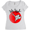 evangelion Women's Triblend Scoop T-shirt