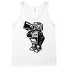 dance robot music old Tank Top