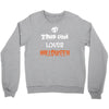 this girl loves halloween Crewneck Sweatshirt