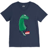 my name is apatosaurus V-Neck Tee