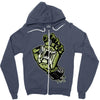 yautja prime predators (2) Zipper Hoodie