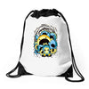 child and monsters Drawstring Bags