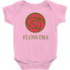 flowers Baby Bodysuit
