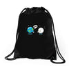 oil spill Drawstring Bags