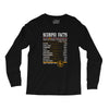 Scorpio Facts Zodiac Long Sleeve Shirts