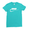 donor   mens funny Ladies Fitted T-Shirt