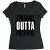 pubg - straight outta pochinki Women's Triblend Scoop T-shirt
