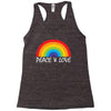 Peace &amp; Love Racerback Tank