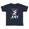 july born unicorns Toddler T-shirt