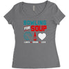 marvelous bowling for soup lunch drunk love Women's Triblend Scoop T-shirt