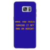 have you tried turning it off and on again the it crowd Samsung Galaxy S7