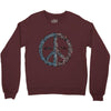 peace in our time vectorized Crewneck Sweatshirt
