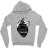 eiffel heart Zipper Hoodie