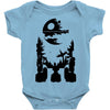 r2 d2 on endor Baby Bodysuit