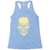 dead halloween head Racerback Tank