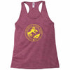 jurassic state park Racerback Tank