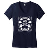grumpy beast gorilla Women's V-Neck T-Shirt