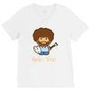 hello tree V-Neck Tee