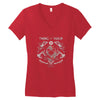 dog of war Women's V-Neck T-Shirt