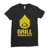 grill sergeant military Ladies Fitted T-Shirt