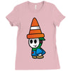 personnage super mario Ladies Fitted T-Shirt