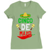 cinco de mayo fiesta mexican holiday Ladies Fitted T-Shirt