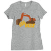 dig deep gold rush Ladies Fitted T-Shirt