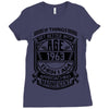 Things Better 1963 Age Approach Magnificent Ladies Fitted T-Shirt